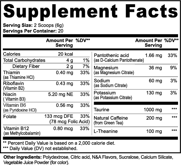 ChargeX Powder (Yuzu Flavor)
